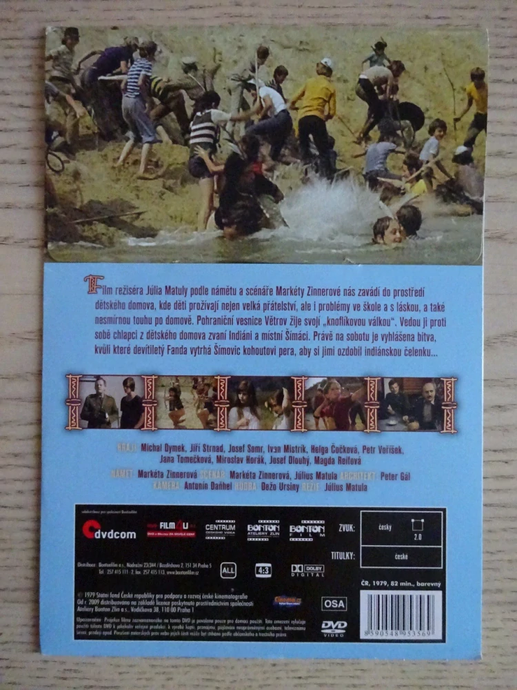 INDIÁNI Z VĚTROVA, DVD FILM ČR