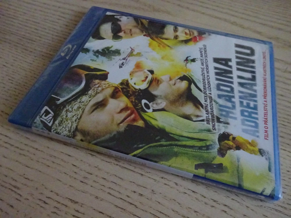 HLADINA ADRENALINU, BLURAY DVD FILM