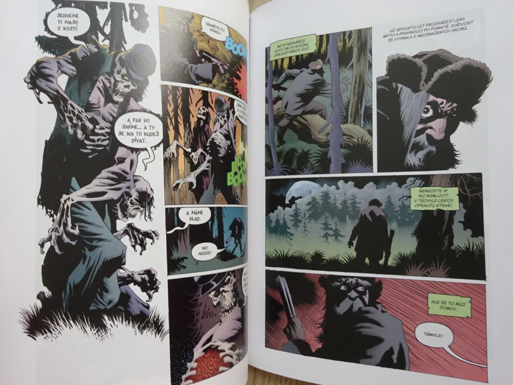 KOMIKS CREW 2, 23/2008, HELLBLAZER: KOLÉBKA, TEMNÉ VĚDĚNÍ