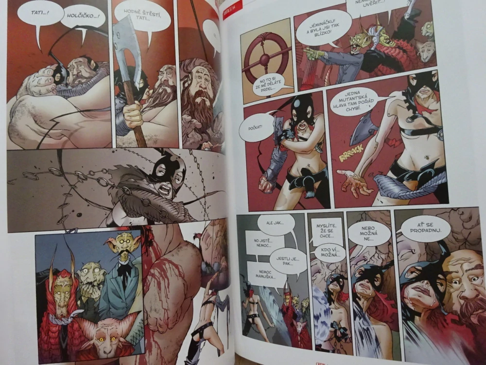 KOMIKS CREW 2, 40/2014, REX MUNDI, SKALPY, ANITA