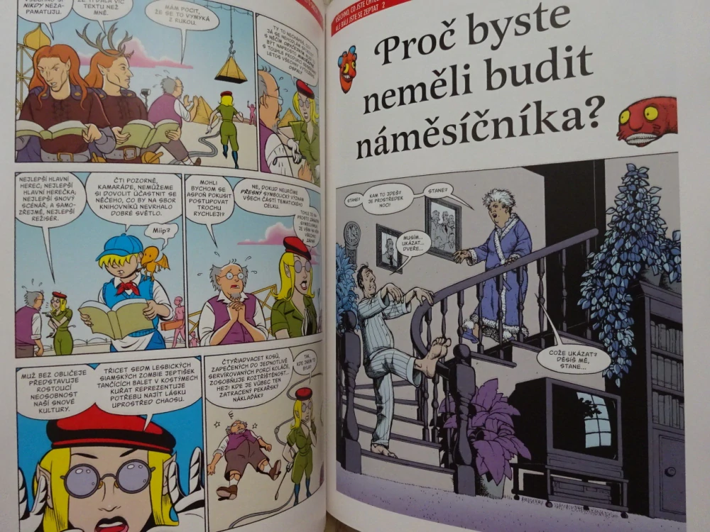 KOMIKS CREW 2, 41/2014, SAM A TWITCH, VŠECHNO, CO JSTE CHTĚLI VĚDĚT O SNECH..., MEZI ŘÁDKY