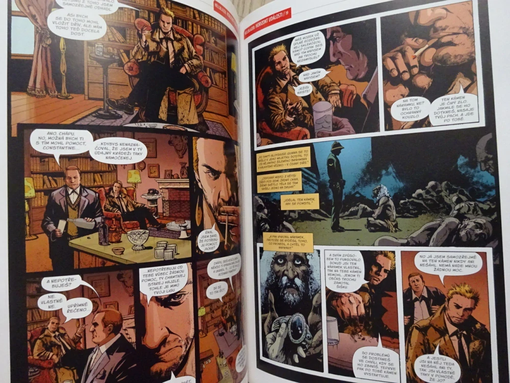 KOMIKS CREW 2, 44/2014, MEZI ŘÁDKY, SAM A TWITCH, HELLBLAZER 