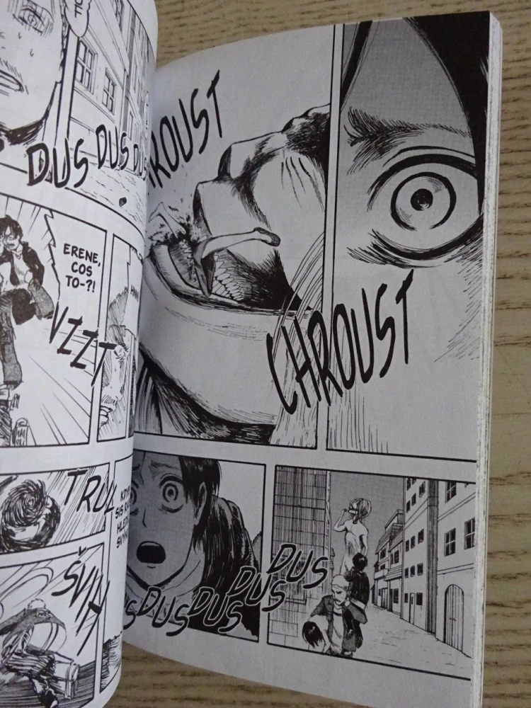 ÚTOK TITÁNŮ, HADŽIME ISAJAMA 1, MANGA KOMIKS, **an