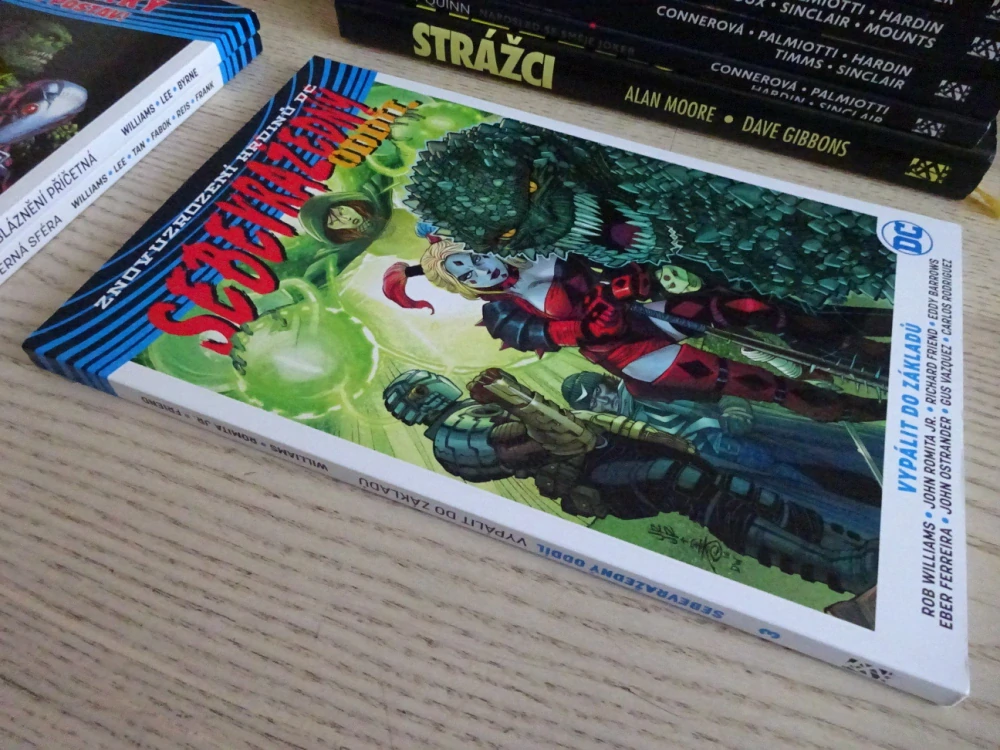 SEBEVRAŽEDNÝ ODDÍL, VYPÁLIT DO ZÁKLADŮ, KOMIKS DC COMICS, **an