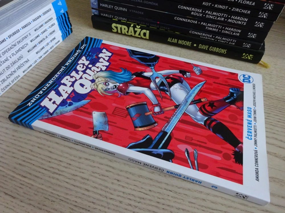 HARLEY QUINN, ČERVENÉ MASO, KOMIKS DC COMICS, **an
