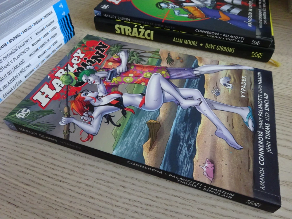 HARLEY QUINN, VÝPADEK, KOMIKS DC COMICS, **an
