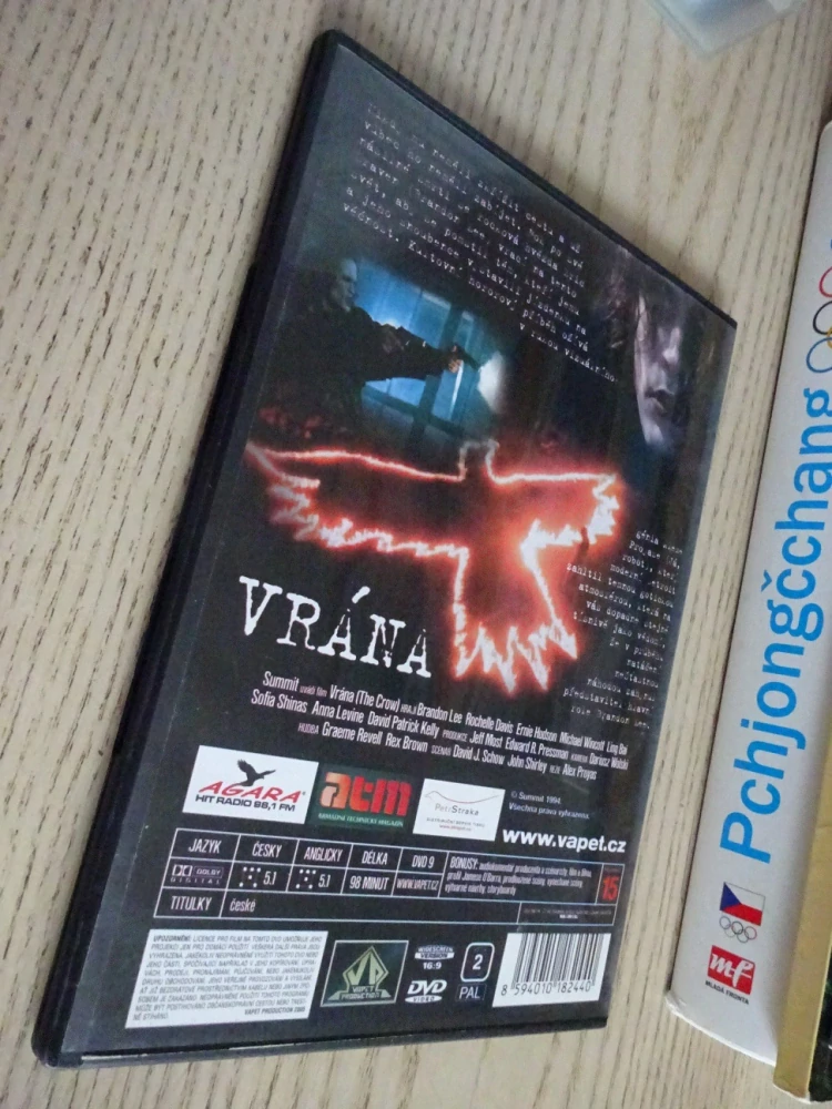 VRÁNA, DVD FILM
