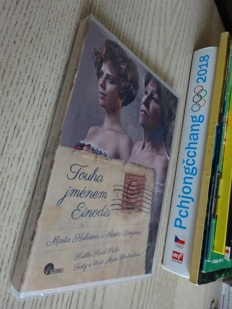 TOUHA JMÉNEM EINODIS, MARTA KUBIŠOVÁ, ANETA LANGEROVÁ, DVD HUDBA