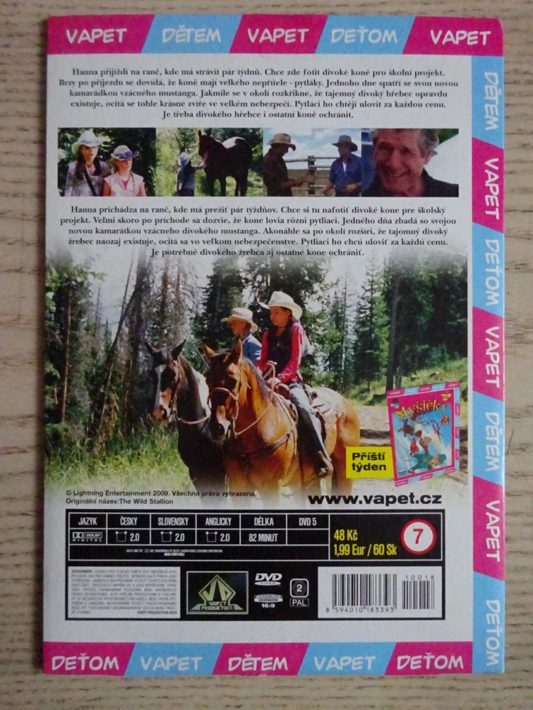DIVOKÝ HŘEBEC, DVD FILM