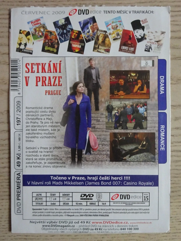 SETKÁNÍ V PRAZE, SETKÁNÍ V NEW YORKU, 2x DVD FILM