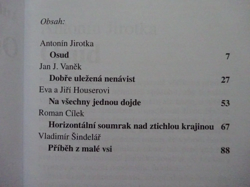 STALO SE!, 5X KRIMI, OSUD, **an