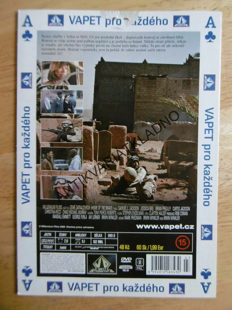 ZEMĚ ZATRACENÝCH, DVD FILM