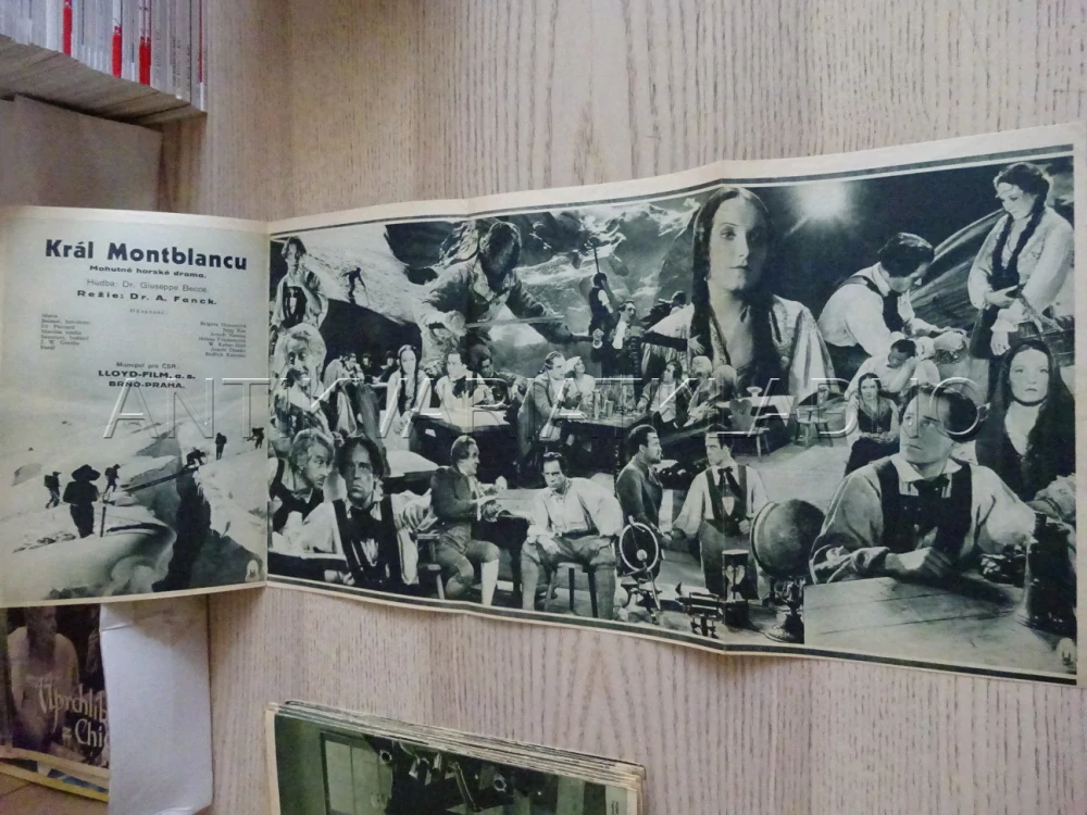 KRÁL MONTBLANCU, B. HORNEY, BIO PROGRAM Č. 144, 1934