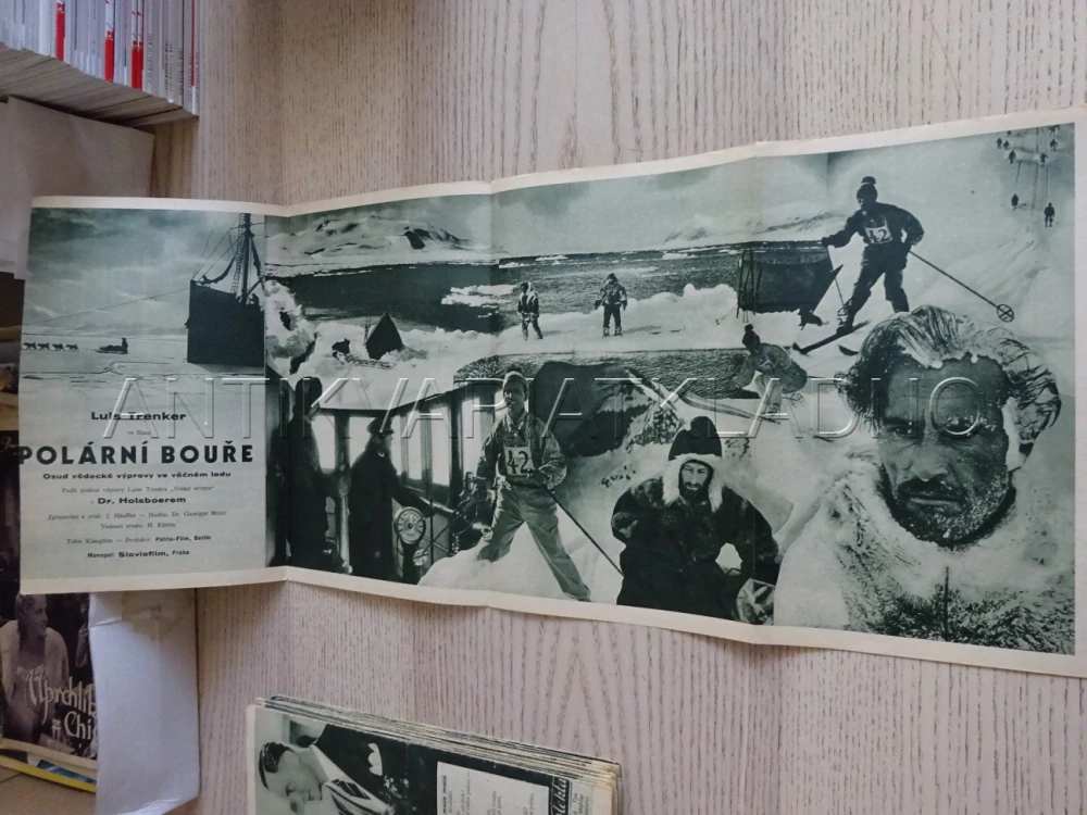 POLÁRNÍ BOUŘE, L. TRENKER, BIO PROGRAM Č. 150, 1934