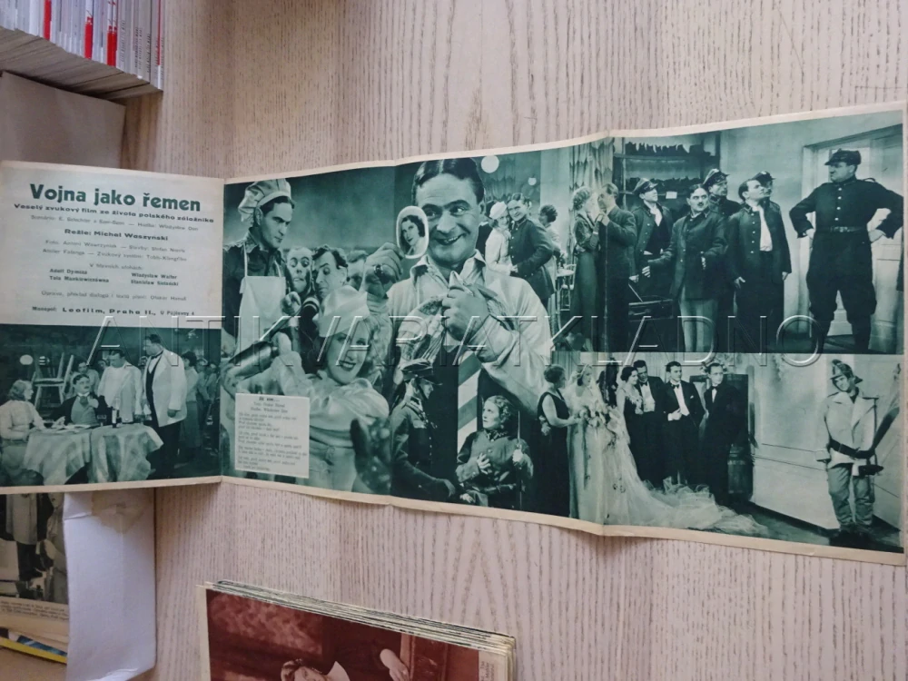 VOJNA JAKO ŘEMEN, W. WALTER, BIO PROGRAM Č. 166, 1934