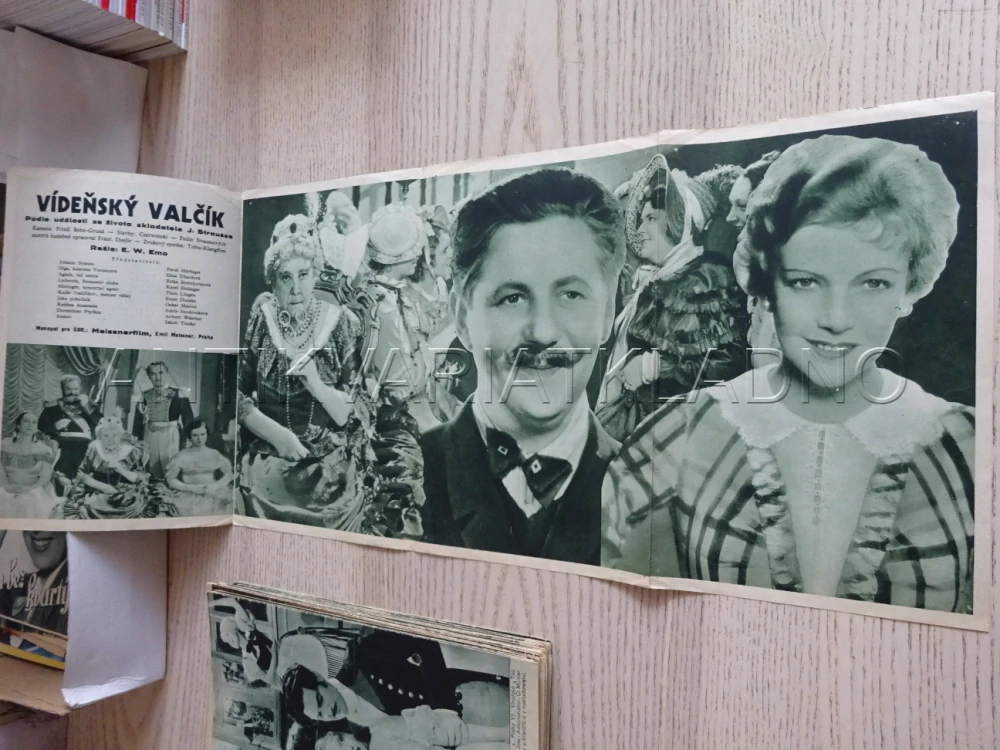 VÍDEŇSKÝ VALČÍK, P. HORBIGER, BIO PROGRAM Č. 225, 1935