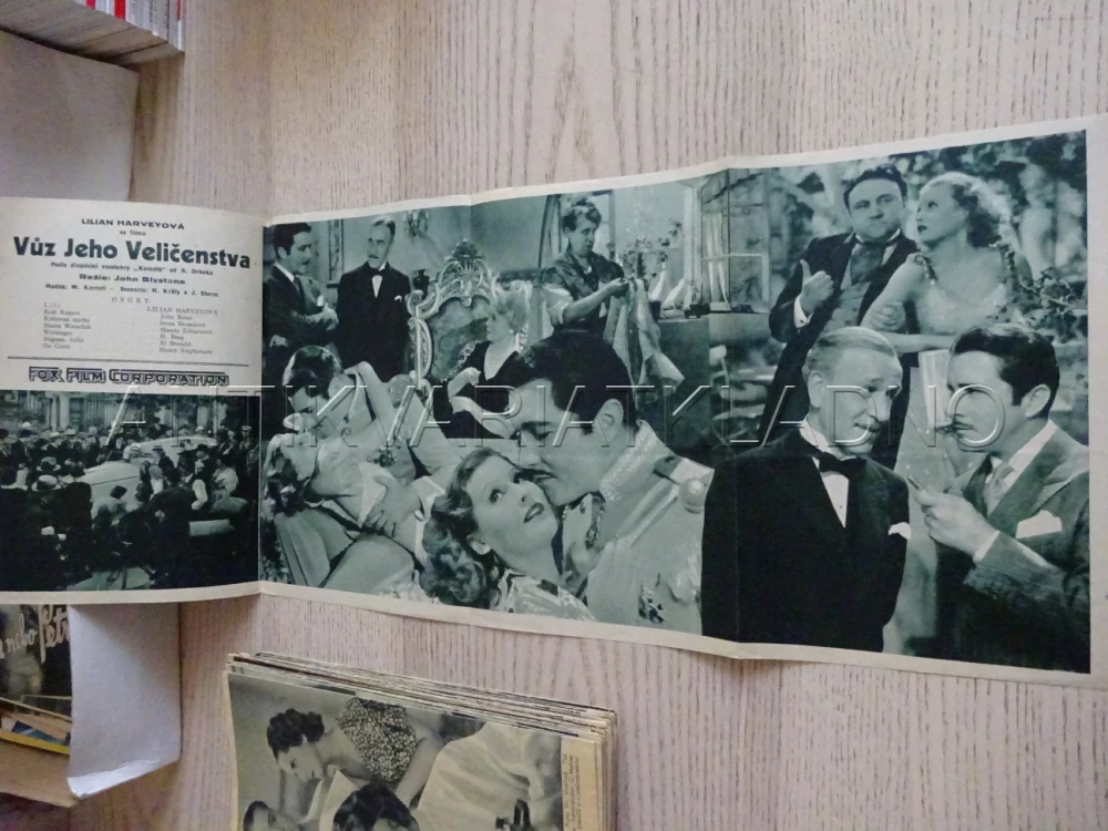 VŮZ JEHO VELIČENSTVA, L. HARVEY, BIO PROGRAM Č. 261, 1935