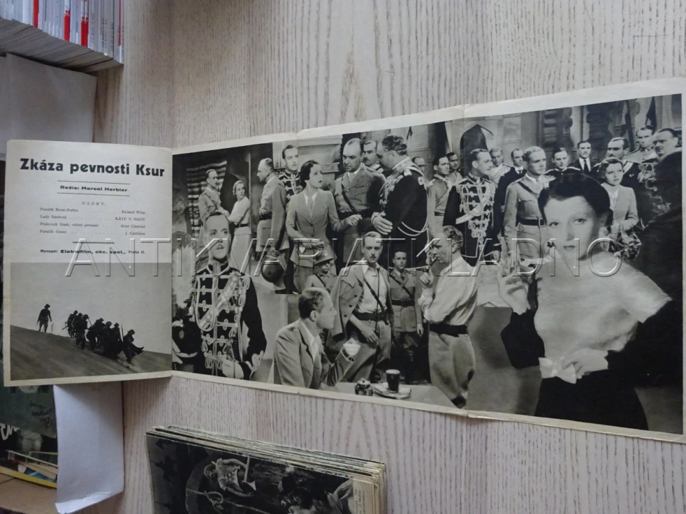 ZKÁZA PEVNOSTI KSUR, R. WILM, BIO PROGRAM Č. 330, 1935