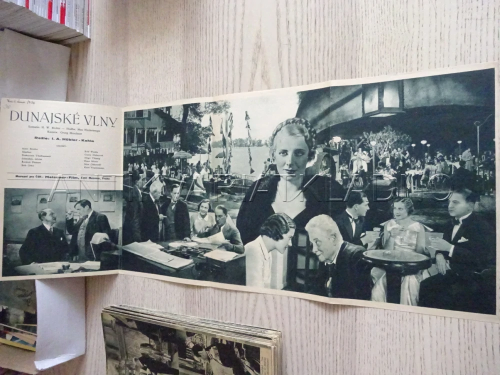 DUNAJSKÉ VLNY, R. WANKA, BIO PROGRAM Č. 346, 1936