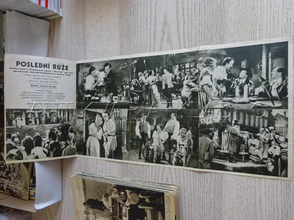 POSLEDNÍ RŮŽE, H. ROSWAENGE, BIO PROGRAM Č. 383, 1936