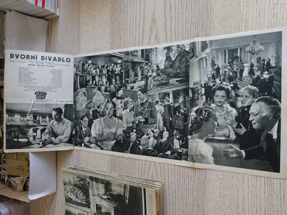 DVORNÍ DIVADLO, W. KRAUS, BIO PROGRAM Č. 414, 1936
