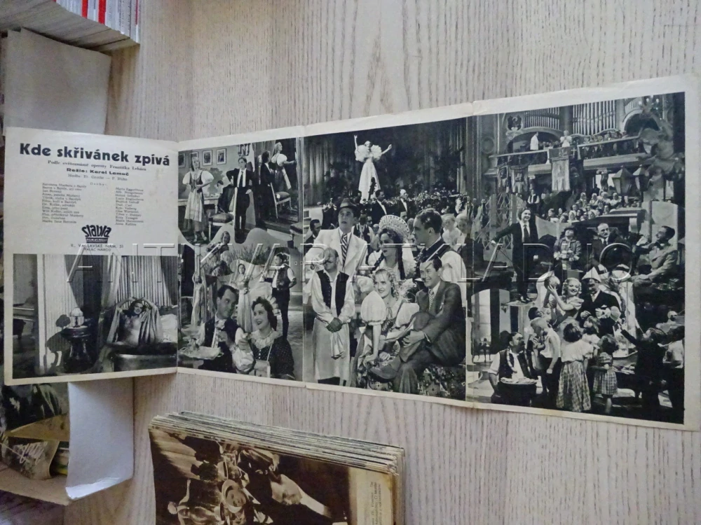 KDE SKŘIVÁNEK ZPÍVÁ, M. EGGERTH, BIO PROGRAM Č. 420, 1936