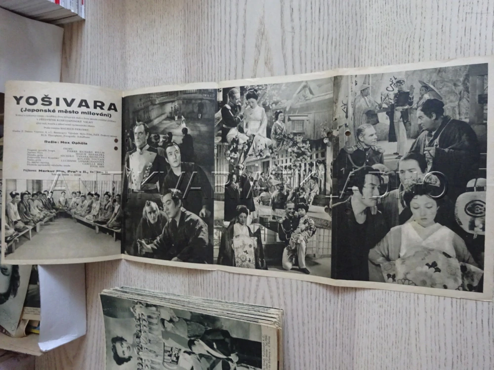 YOŠIVARA (JAPONSKÉ MĚSTO MILOVÁNÍ), P. R. WILLM, BIO PROGRAM Č. 465, 1936