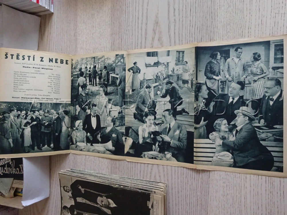 ŠTĚSTÍ Z NEBE, W. DOHM, BIO PROGRAM Č. 487, 1937