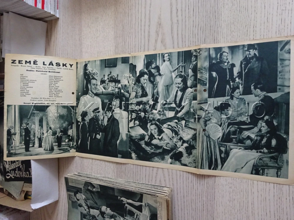 ZEMĚ LÁSKY, A. MATTERSTOCK, BIO PROGRAM Č. 500, 1937