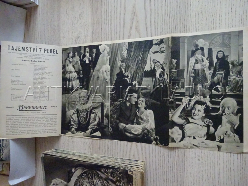 TAJEMSTVÍ 7 PEREL, J. DELUBAC, BIO PROGRAM Č. 559, 1938