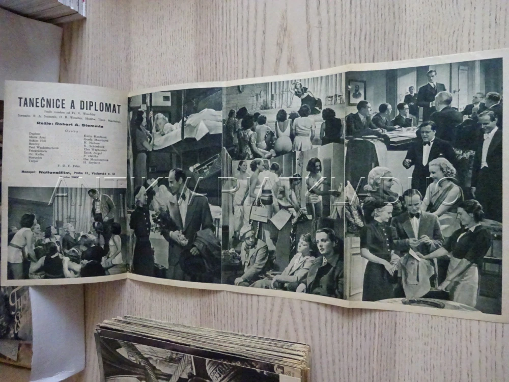 TANEČNICE A DIPLOMAT, H. NIELSEN, BIO PROGRAM Č. 567, 1938