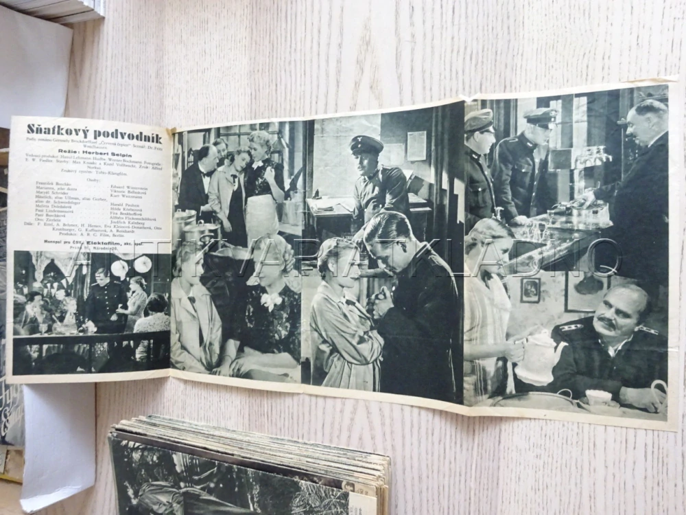 SŇATKOVÝ PODVODNÍK, E. WINTERSTEIN, BIO PROGRAM Č. 570, 1938