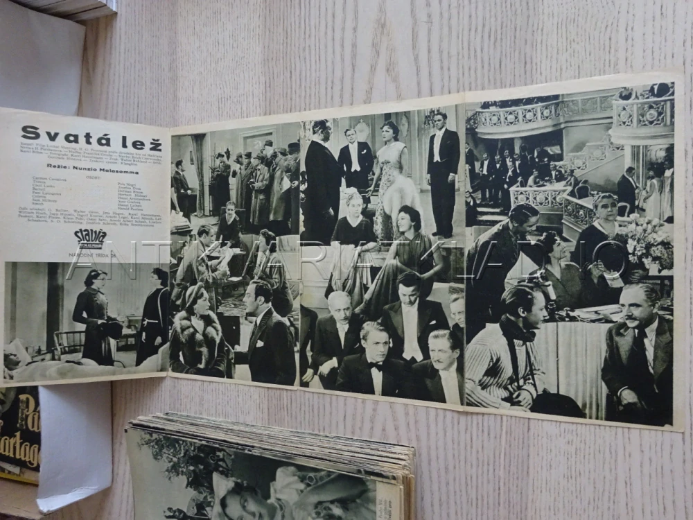 SVATÁ LEŽ, P. NEGRI, BIO PROGRAM Č. 586, 1938
