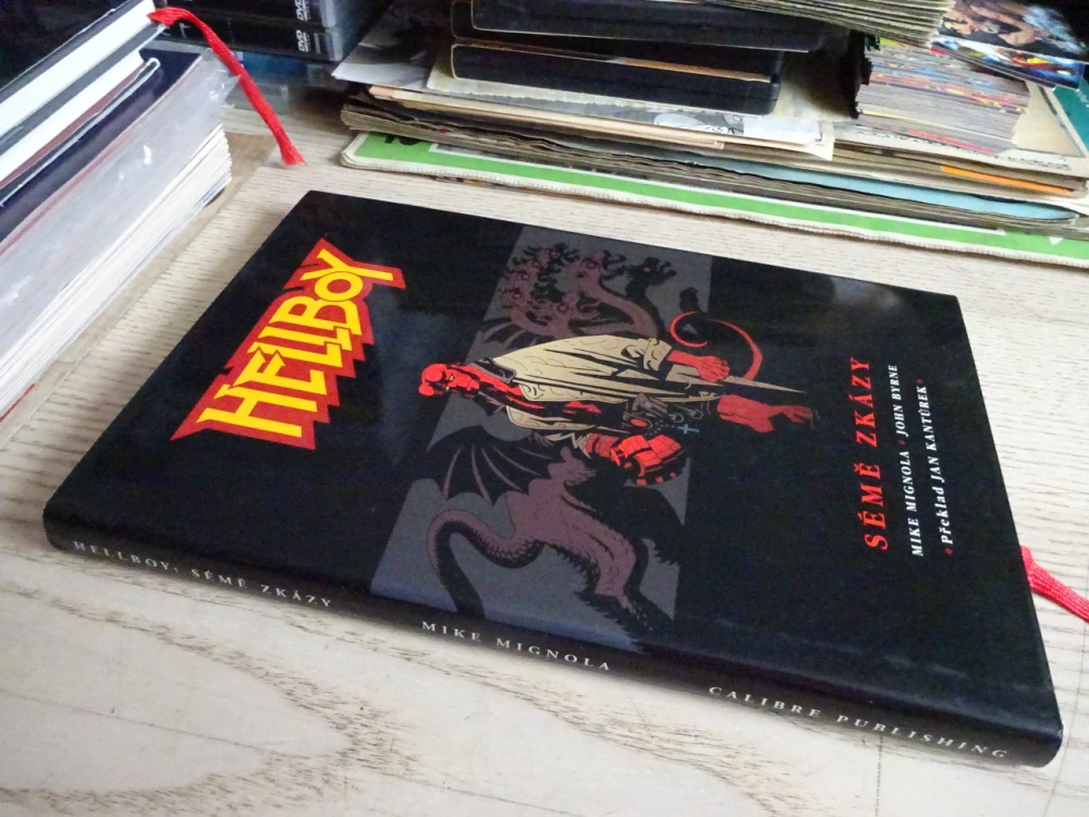 HELLBOY, SÉMĚ ZKÁZY, MIKE MIGNOLA, **an