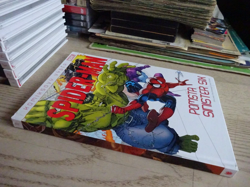 SPIDER-MAN, POMSTA SINISTER SIX, SPIDERMAN, MARVEL KOMIKS 11., **an
