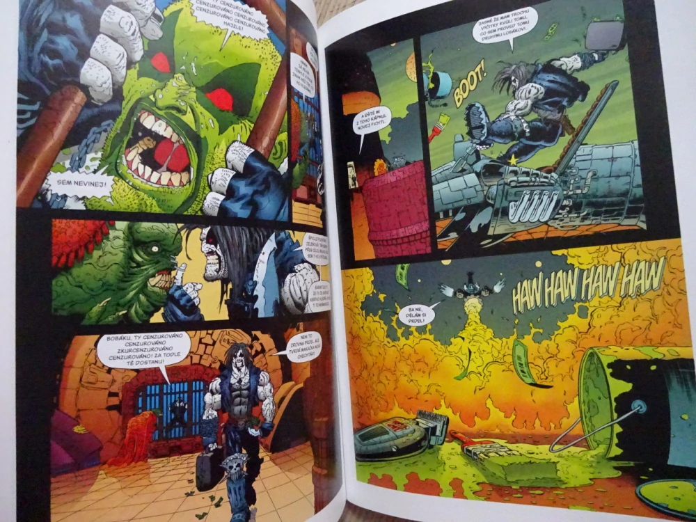 LOBO VERSUS MASKA, KOMIKS DC COMICS, **an