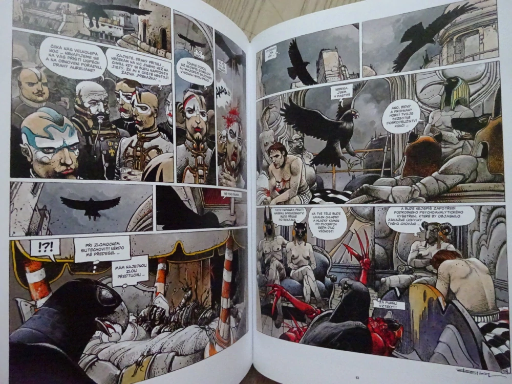 JARMARK NESMRTELNÝCH, ENKI BILAL, **an