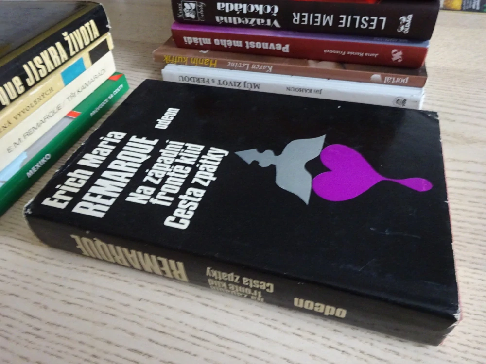 NA ZÁPADNÍ FRONTĚ KLID, CESTA ZPÁTKY, ERICH MARIA REMARQUE, **an