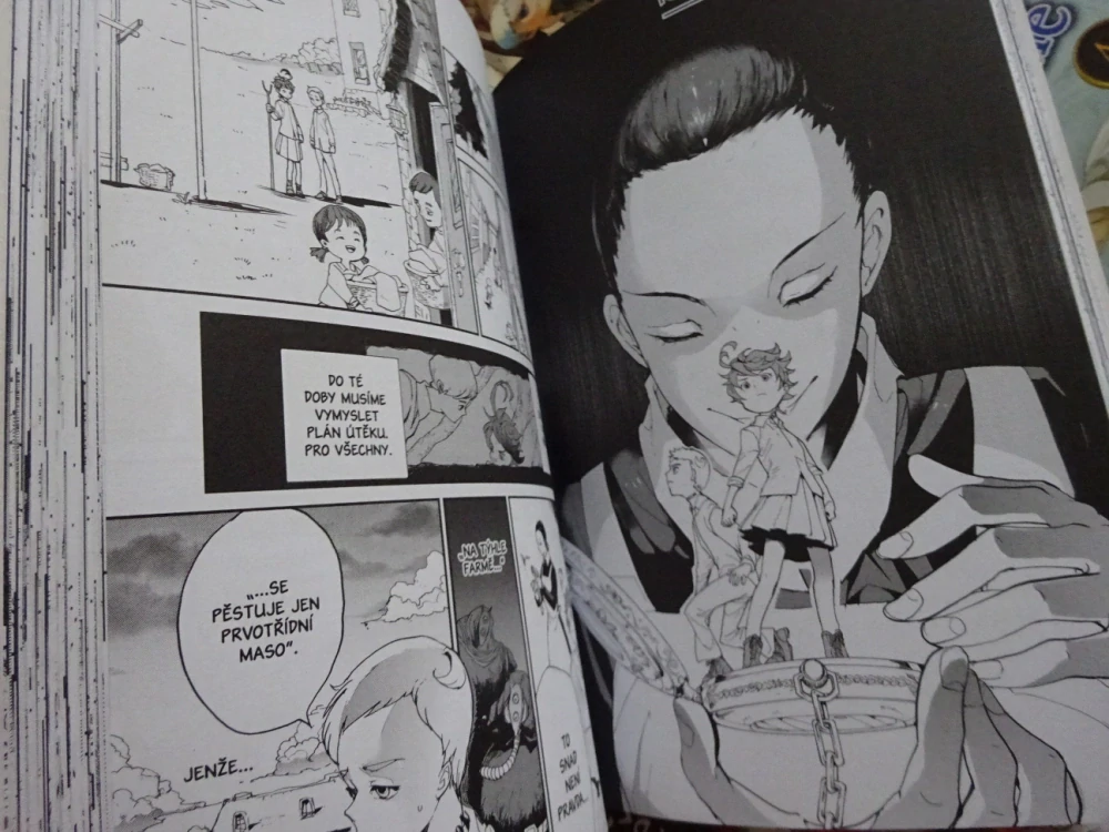 ZASLÍBENÁ ZEMĚ NEZEMĚ 1-4, MANGA KOMIKS, **an