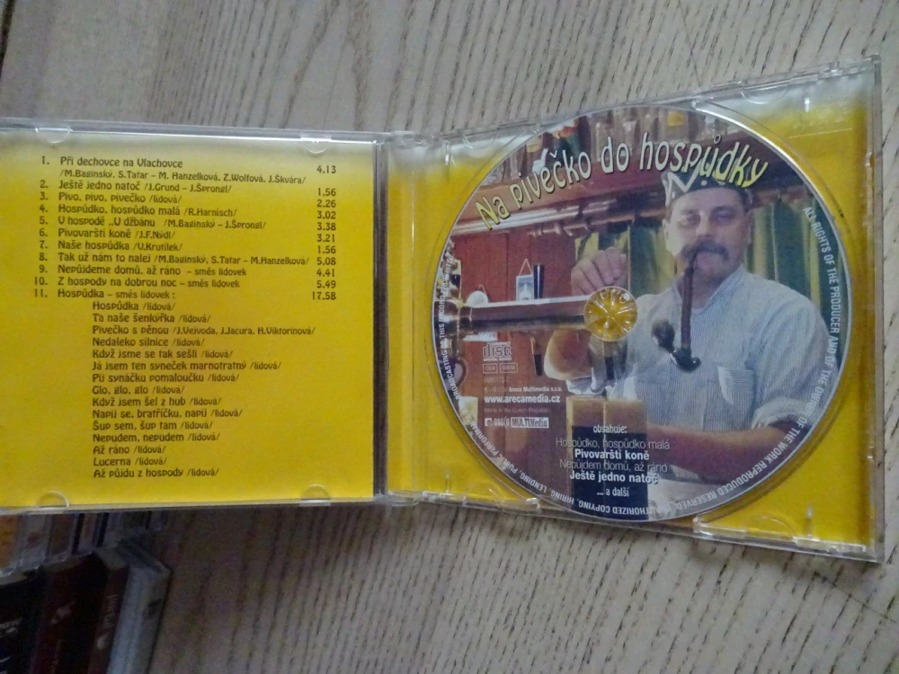 NA PIVEČKO DO HOSPŮDKY, CD HUDBA