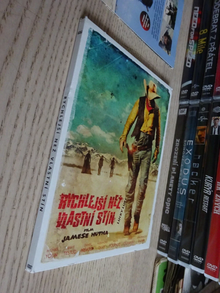 RYCHLEJŠÍ NEŽ VLASTNÍ STÍN, M. YOUN, S. TESTUD, DVD FILM
