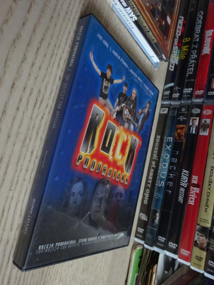RO(C)K PODVRAŤÁKŮ, J. MÁDL, V. KOTEK, DVD FILM ČR