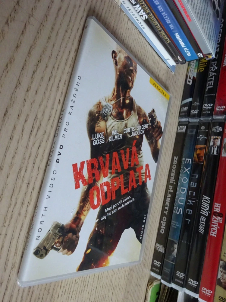 KRVAVÁ ODPLATA, V. KILMER, L. GOSS, DVD FILM