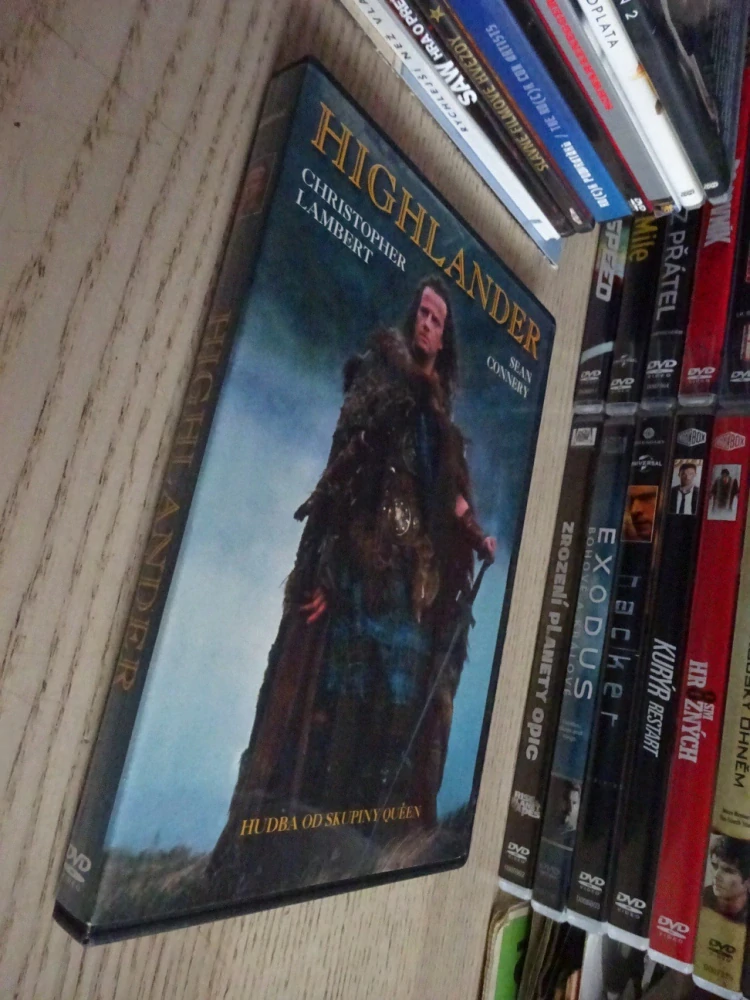 HIGHLANDER, CH. LAMBERT, S. CONNERY, DVD FILM