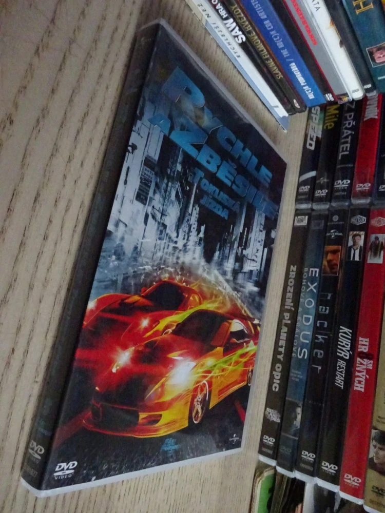 RYCHLE A ZBĚSILE: TOKIJSKÁ JÍZDA, L. BLACK, B. WOW, DVD FILM