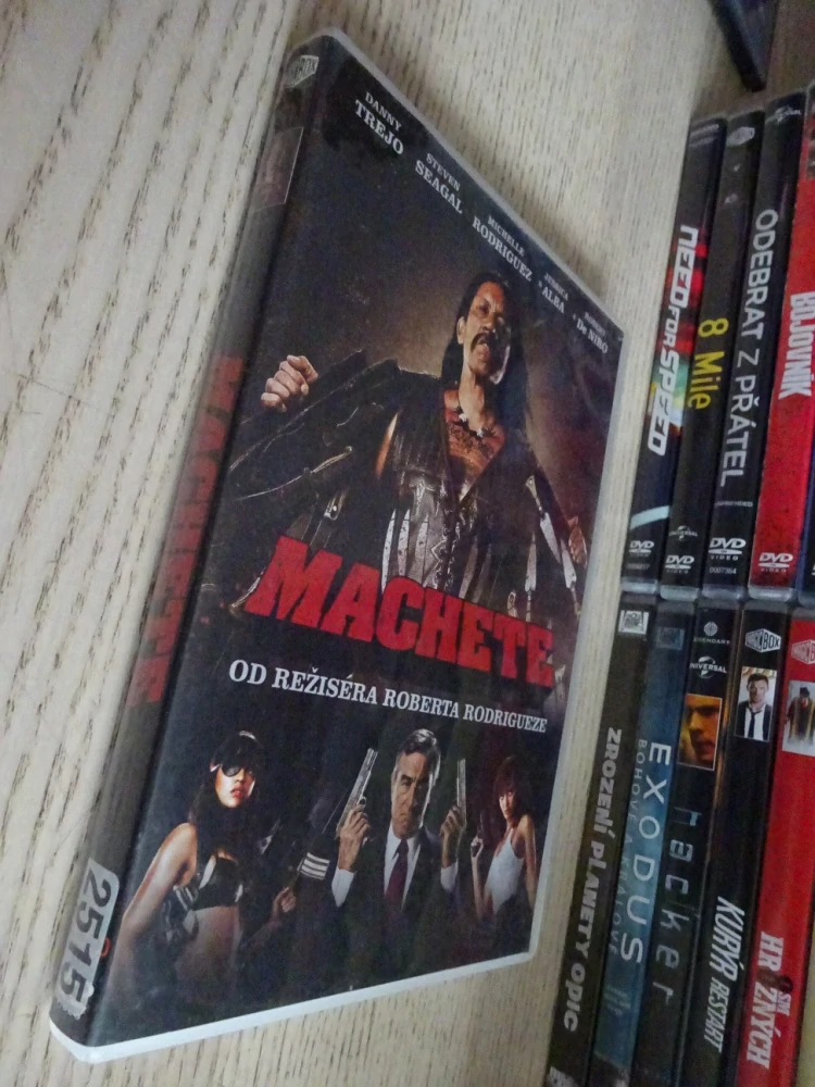 MACHETE, S. SEAGAL, R. DE NIRO, DVD FILM