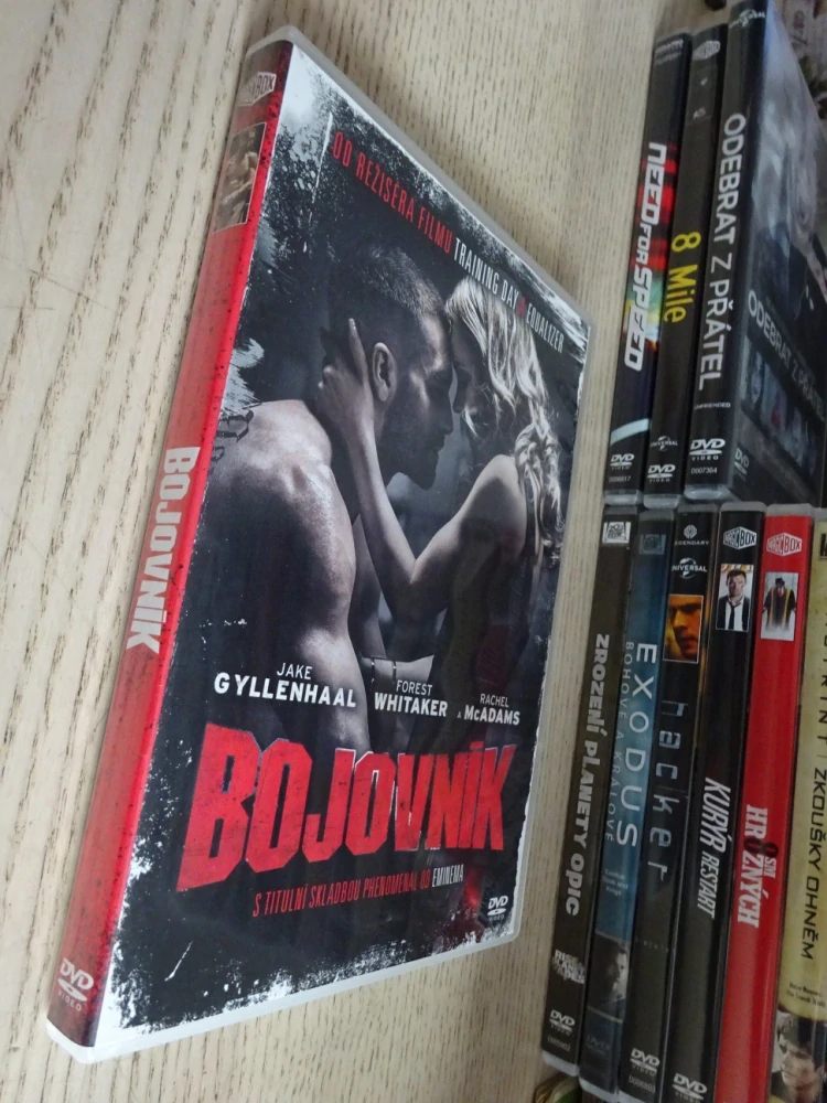 BOJOVNÍK, J. GYLLENHAAL, R. MCADAMS, DVD FILM