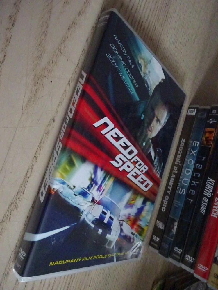 NEED FOR SPEED, A. PAUL, D. COOPER, DVD FILM 