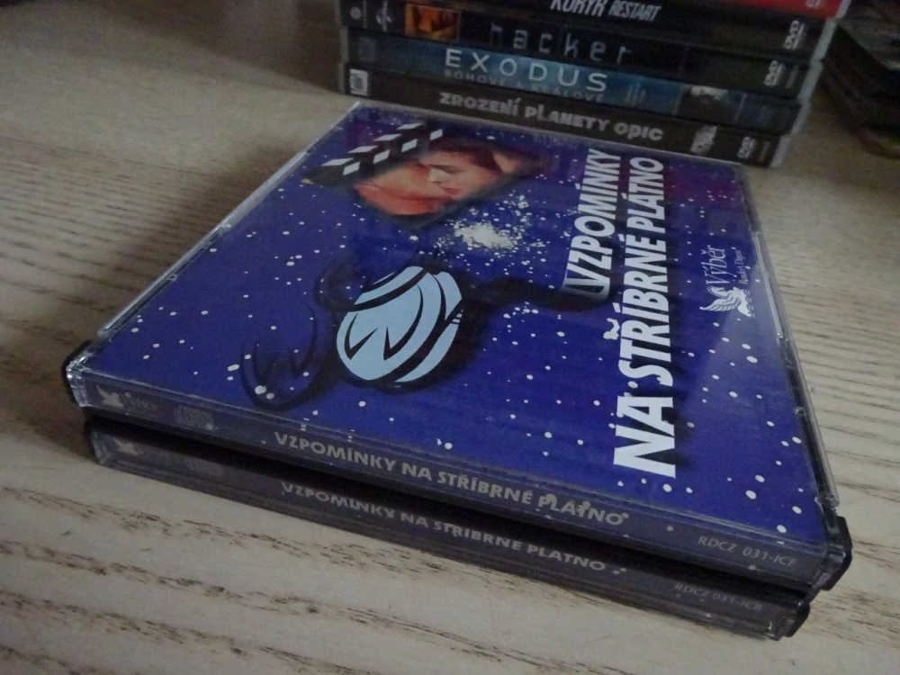 VZPOMÍNKY NA STŘÍBRNÉ PLÁTNO, 4X CD, CD FILMOVÁ HUDBA