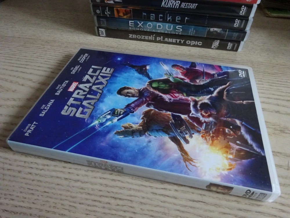 STRÁŽCI GALAXIE, CH. PRATT, Z. SALDANA, DVD FILM